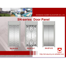 Panel de puerta de ascensor con patrón reticular (SN-DP-316)